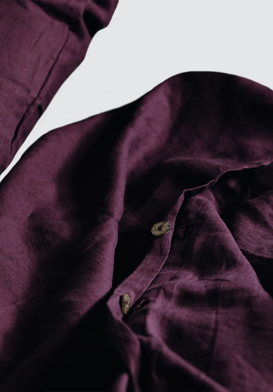 100% Linen Duvet with Pillowcases | Bramble