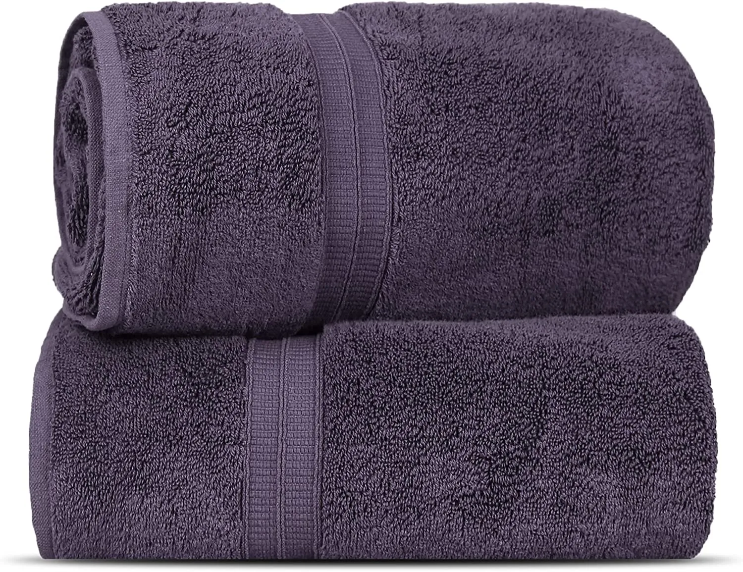 2 Pc Soft & Absorbent Premium Cotton Turkish Towels