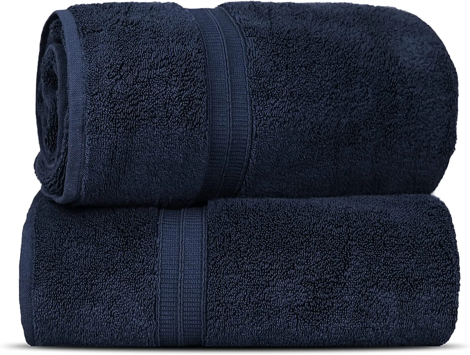 2 Pc Soft & Absorbent Premium Cotton Turkish Towels