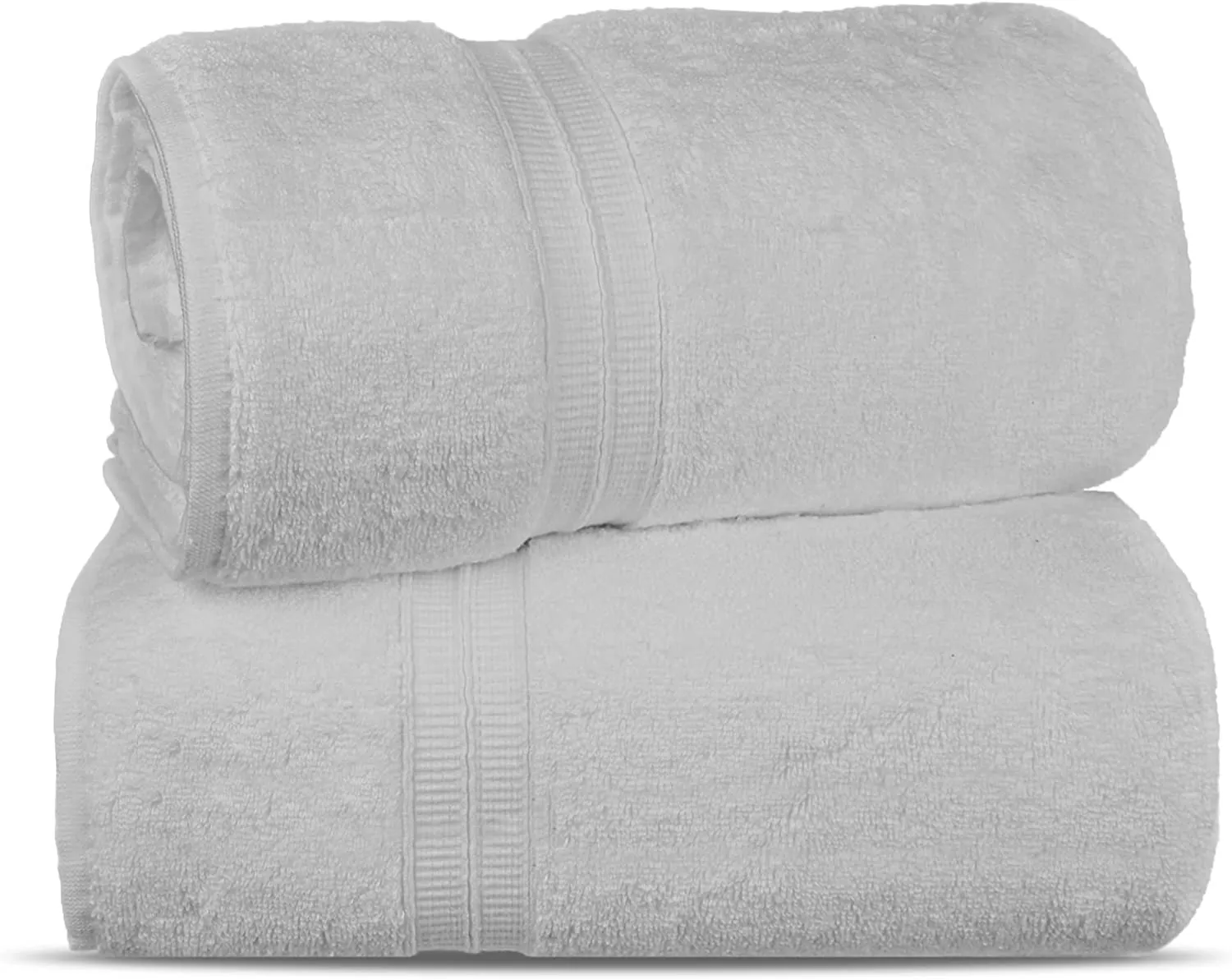 2 Pc Soft & Absorbent Premium Cotton Turkish Towels