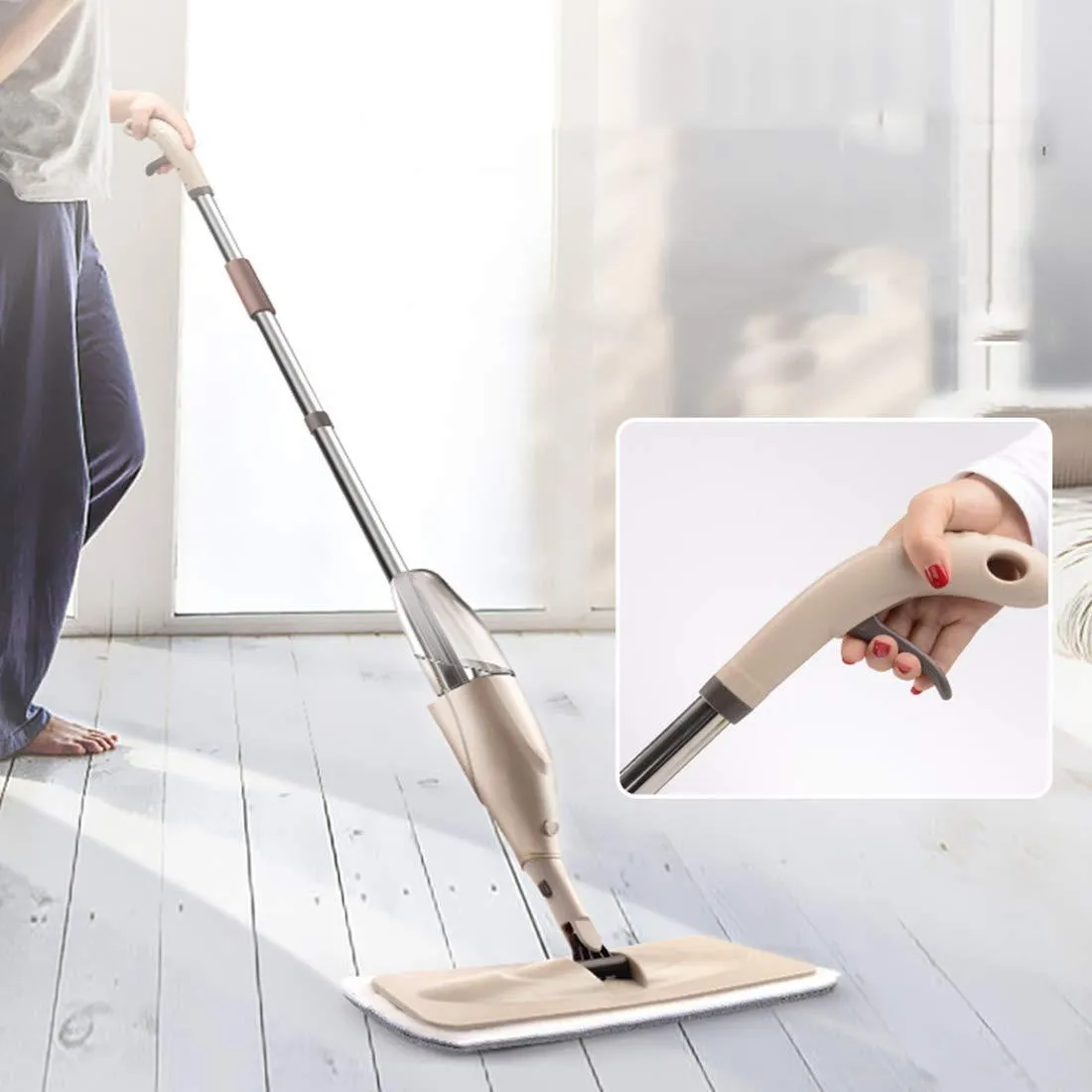 360-degree Rotating Water Spray Mop