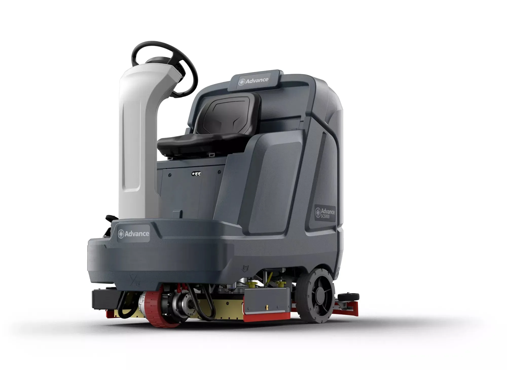 Advance SC5000, Floor Scrubber, 34", 37 Gallon, Disk, Battery, Ride On