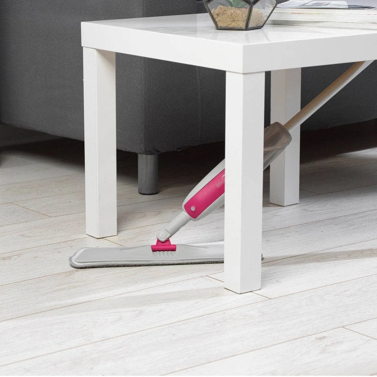 Antibac Spray Mop With Refillable Microfibre Head