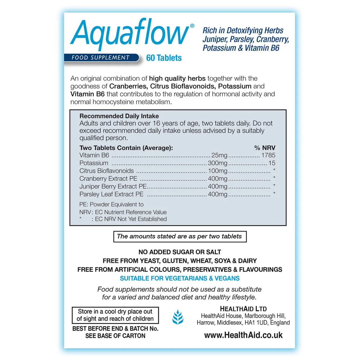 Aquaflow® Tablets