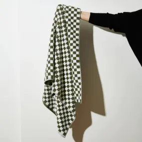 Bath Towel | Olive Check