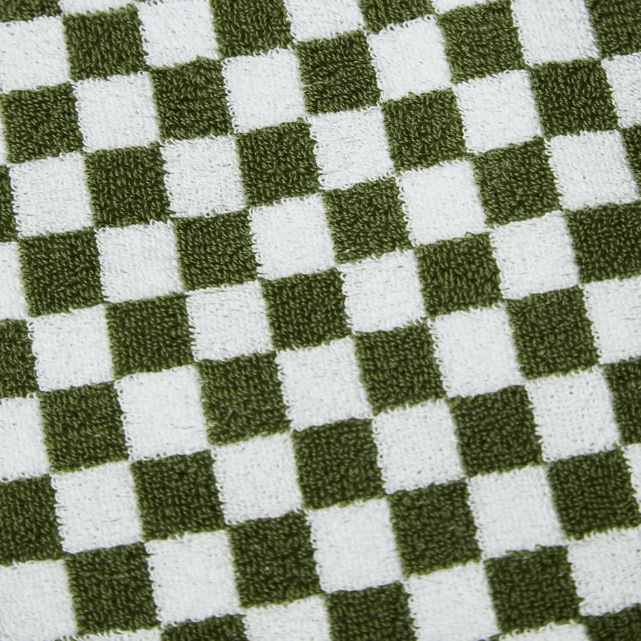 Bath Towel | Olive Check