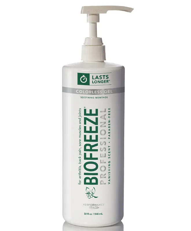 Biofreeze Professional 32 oz Gel Pump (Colorless)
