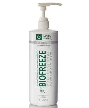 Biofreeze Professional 32 oz Gel Pump (Colorless)