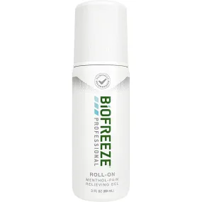 Biofreeze Professional Roll-On Pain Relief Gel, 3 oz