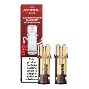 Blueberry Cherry Blackberry SKE Crystal Plus Pods