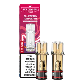 Blueberry Raspberry SKE Crystal Plus Pods
