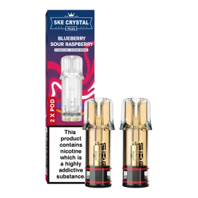Blueberry Sour Raspberry SKE Crystal Plus Pods