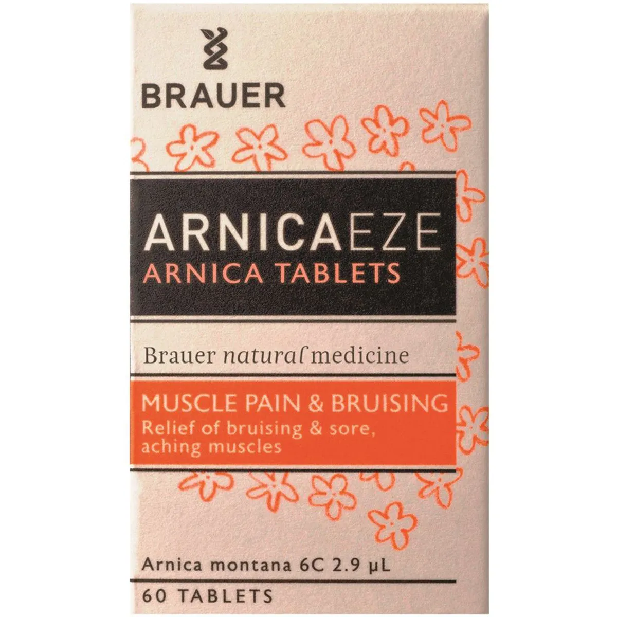 Brauer ArnicaEze Arnica Tablets 6C 60 tabs