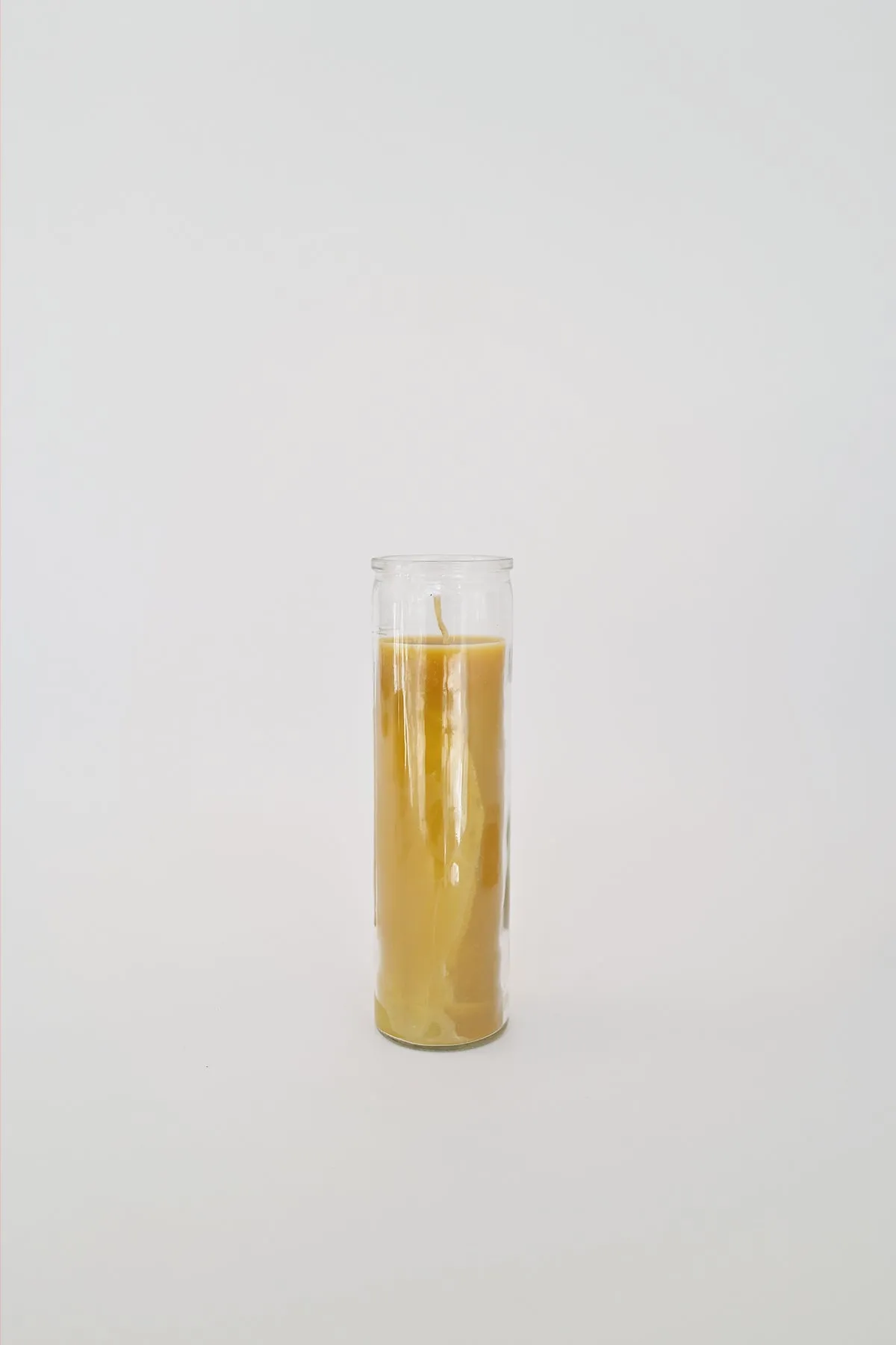 Candles – Beeswax Glass Pillar