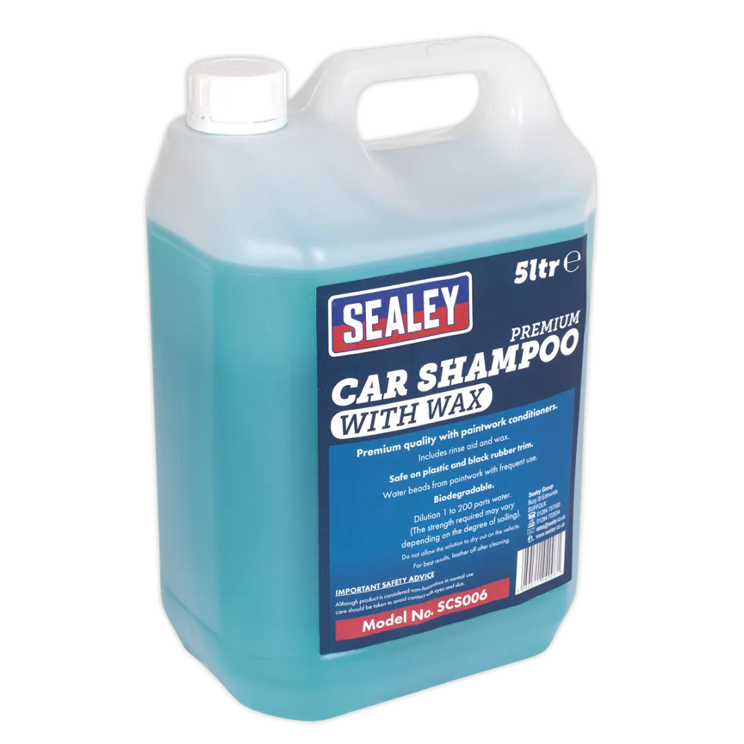 Car Shampoo Premium with Wax 5ltr
