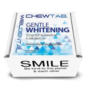 Chewtab Gentle Whitening Nanohydroxyapatite Toothpaste Tablet Refill