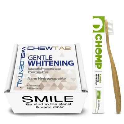 Chewtab Gentle Whitening Nanohydroxyapatite Toothpaste Tablet Refill