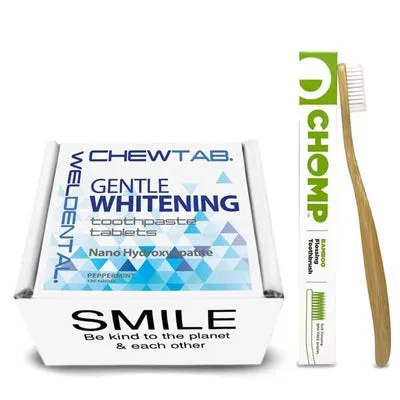 Chewtab Gentle Whitening Nanohydroxyapatite Toothpaste Tablet Refill