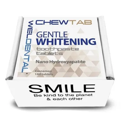 Chewtab Gentle Whitening Nanohydroxyapatite Toothpaste Tablet Refill