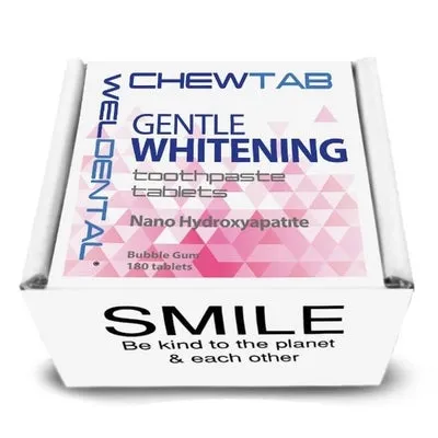 Chewtab Gentle Whitening Nanohydroxyapatite Toothpaste Tablet Refill