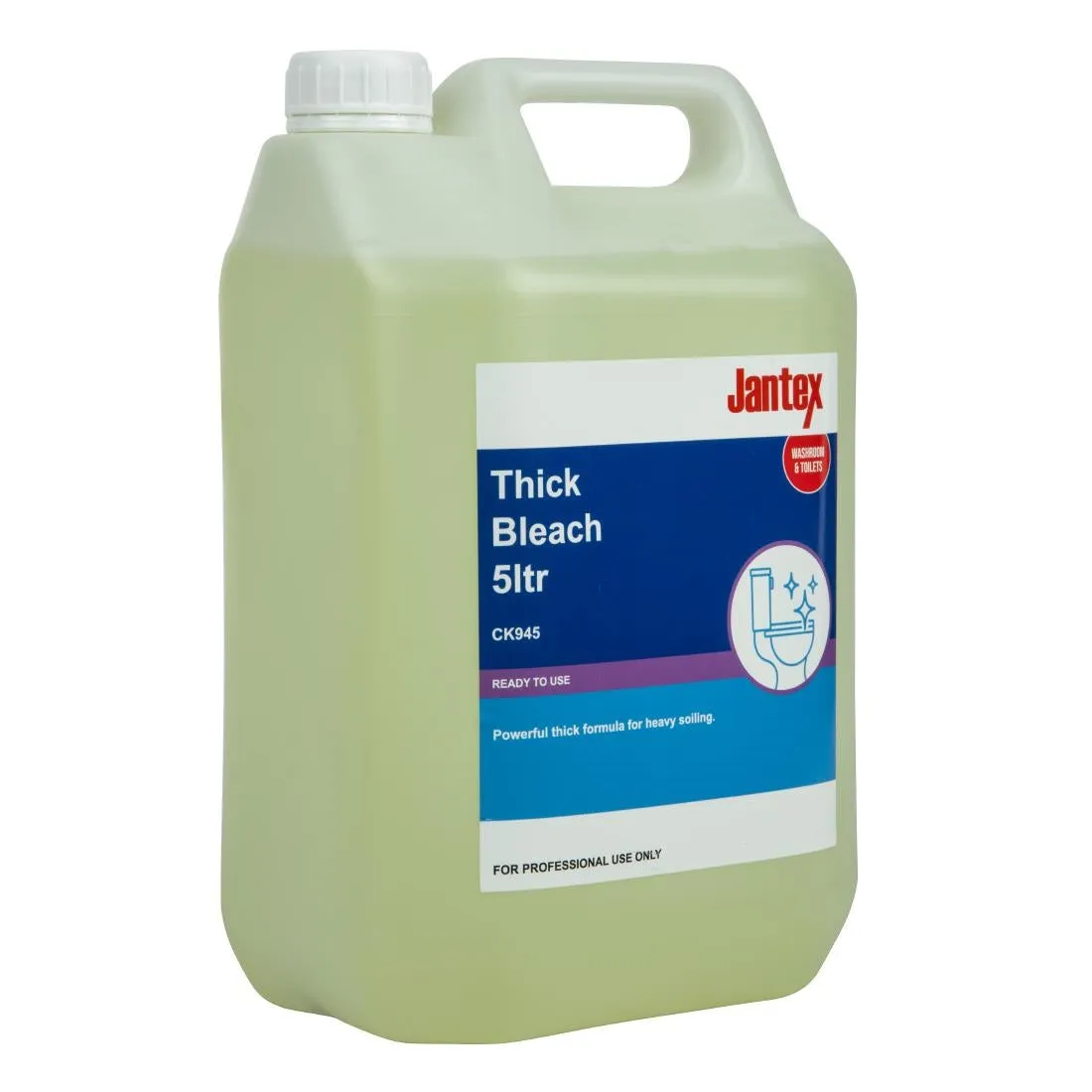 CK945 Jantex Pro Thick Bleach Concentrate 5Ltr