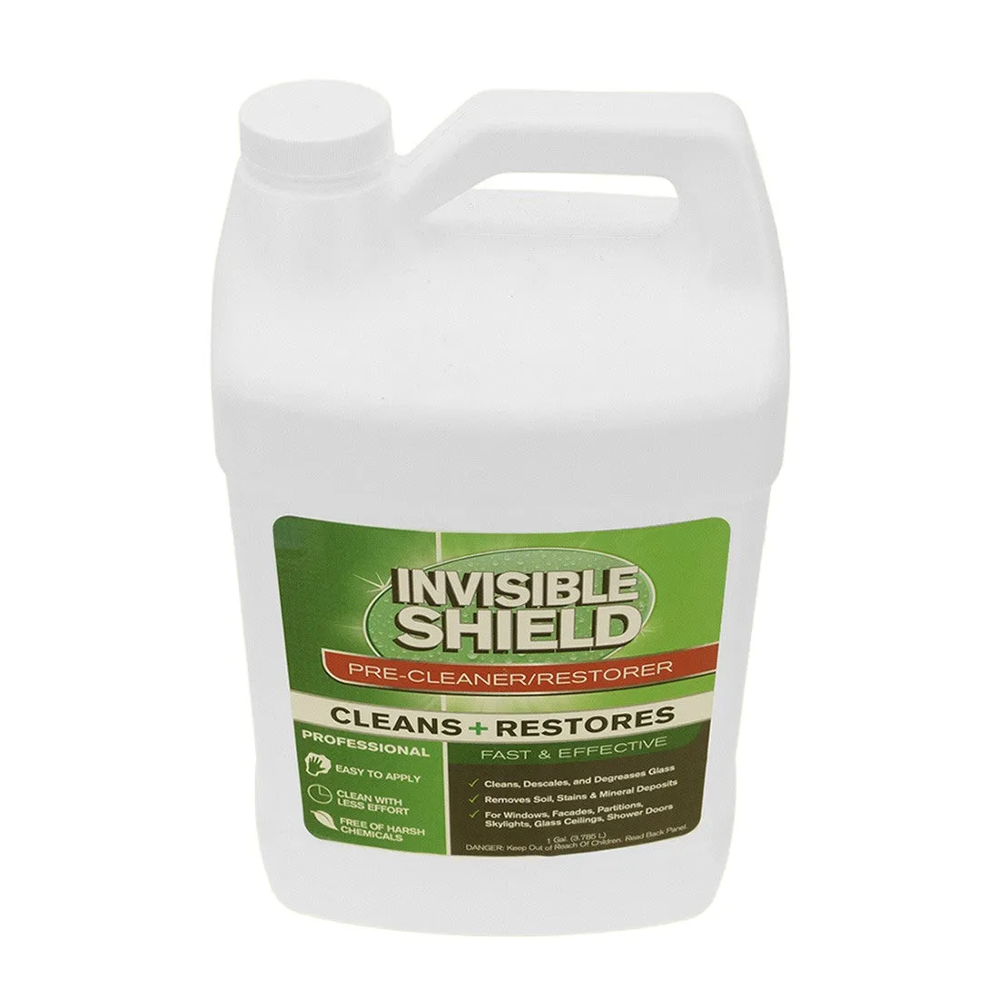 Clean-X Invisible Shield Pre-Cleaner   Liquid Restorer Concentrate - Gallon