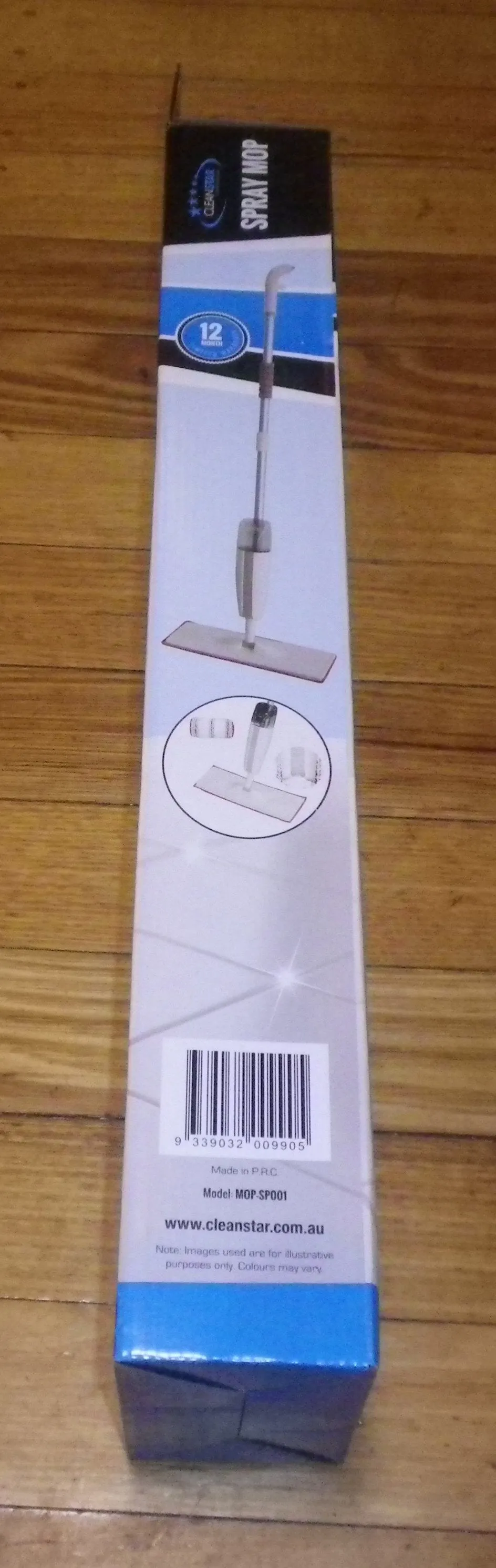 Cleanstar Compact Flat Spray Mop - Part # MOP-SP001