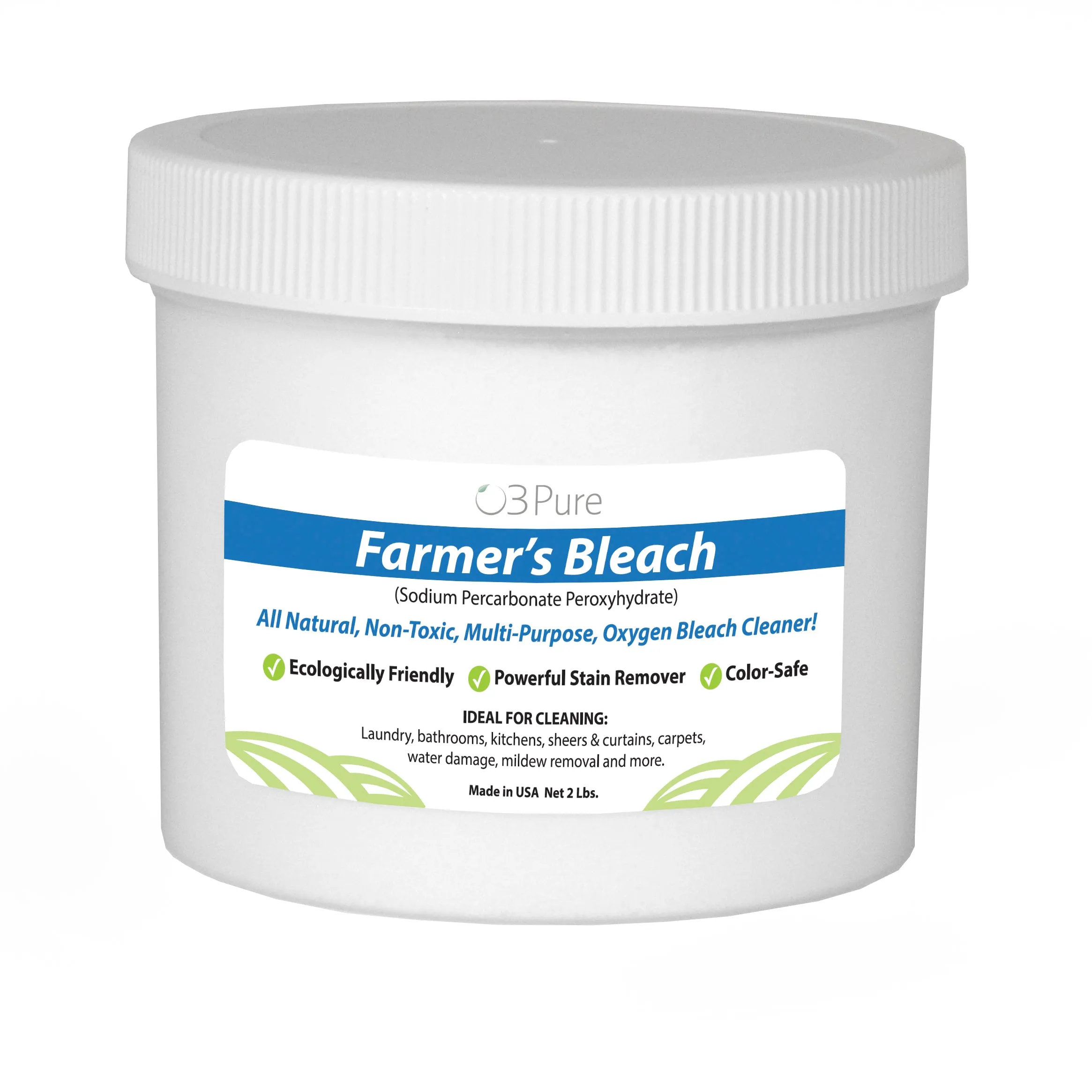 Color Safe Farmers Bleach Soap with Hydrogen Peroxide and Sodium Carbonate