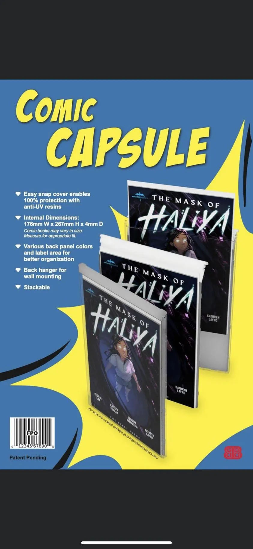Comic Capsule - Anti UV total protection