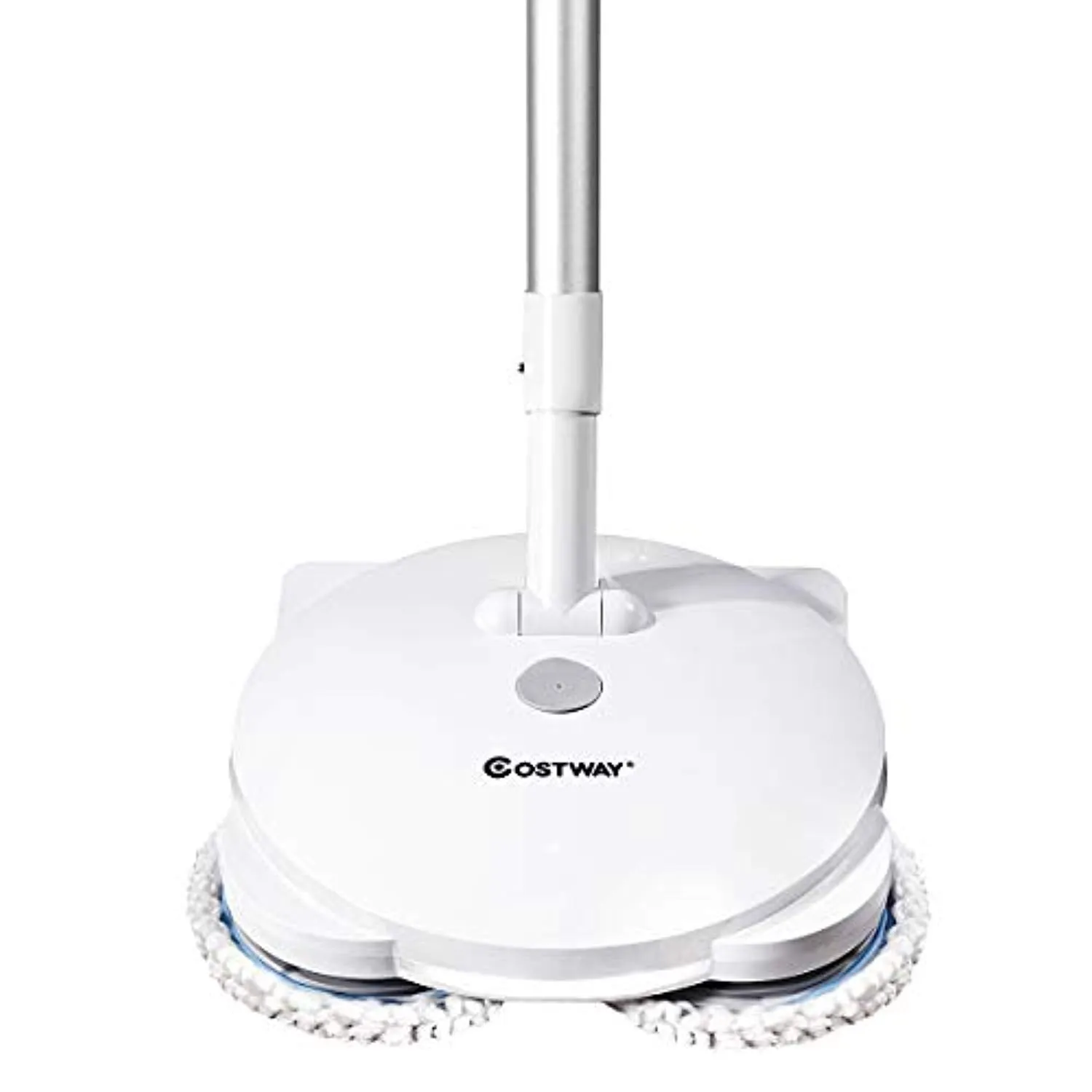 Cordless Electric Spin Mop, Spray Wireless Dual- Head Mop with LED Light