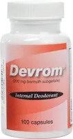 Devrom® Capsules Internal Deodorant, Lactose-free