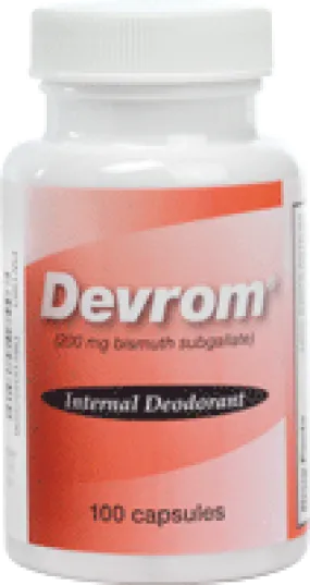 Devrom® Capsules Internal Deodorant, Lactose-free