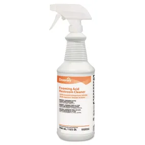 Diversey Foaming Acid Restroom Cleaner, Fresh Scent, 32 Oz Spray Bottle, 12/Carton - DVO95325322