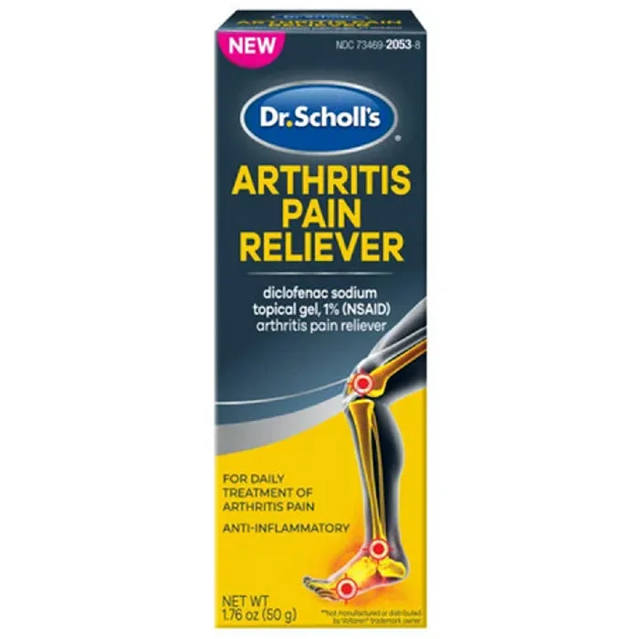 Dr. Scholl's Arthritis Pain Reliever Gel (Diclofenac Sodium Topical Gel) 50 gram