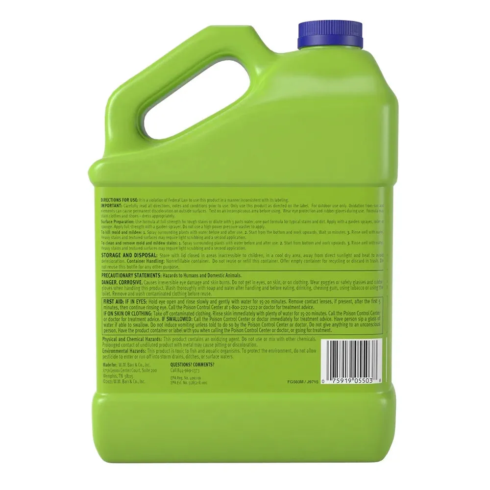E-Z House Wash for Exterior Cleaning, 1 Gallon