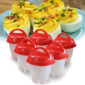 Easy Egg Cooker by TV Time Direct, Set of 6