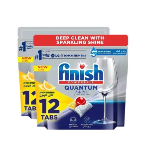 Finish Quantum AIO Lemon 12 12 (Twin Pack)