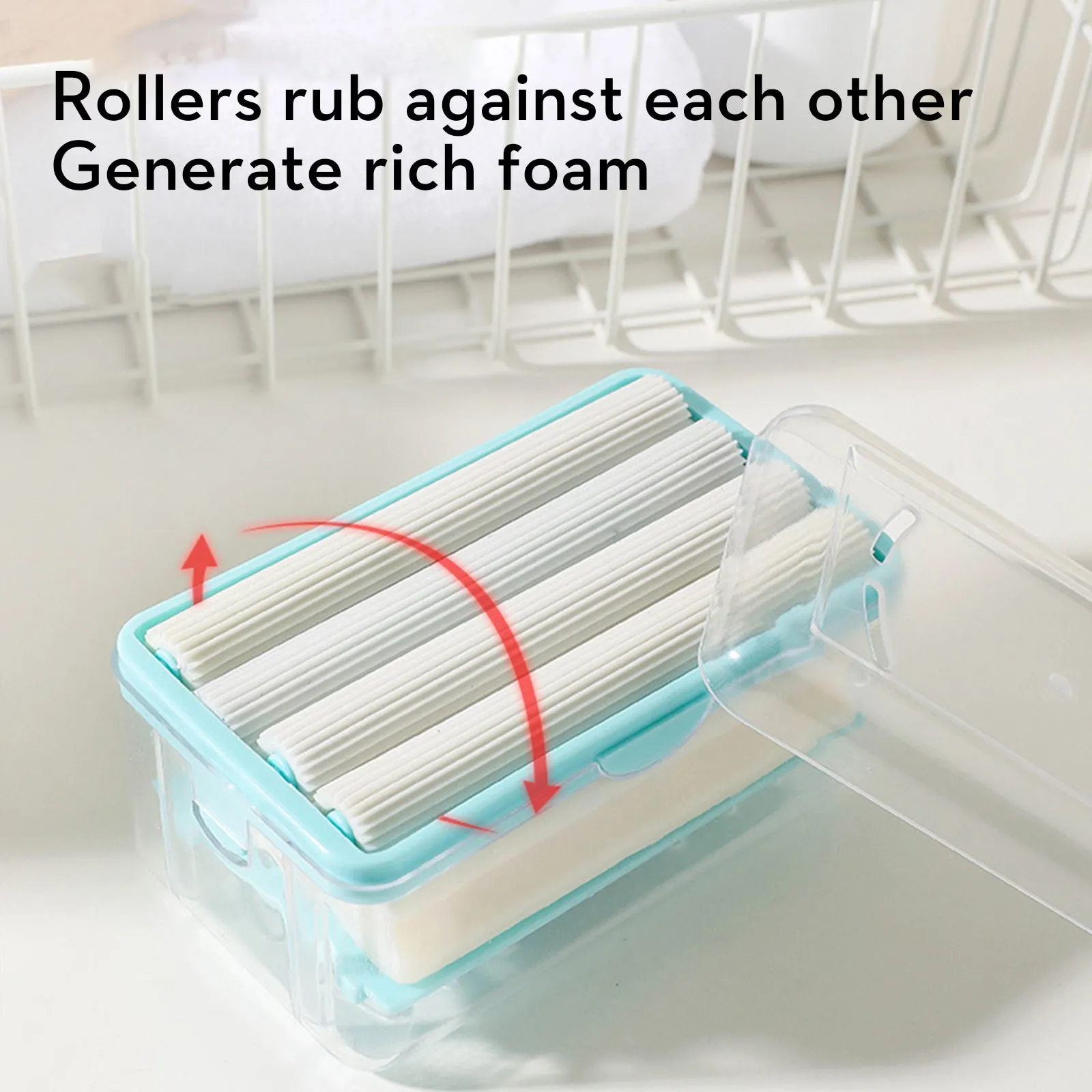 Foaming Soap Drainer Box Brush