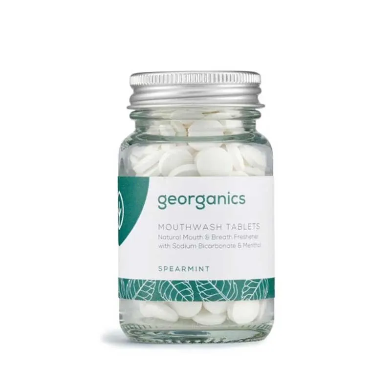 Georganics Mouthwash Tablets - Spearmint