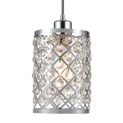 Gisele Crystal 3-light Floor Lamp