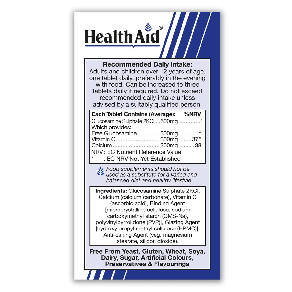 Glucosamine Sulphate 500mg Tablets