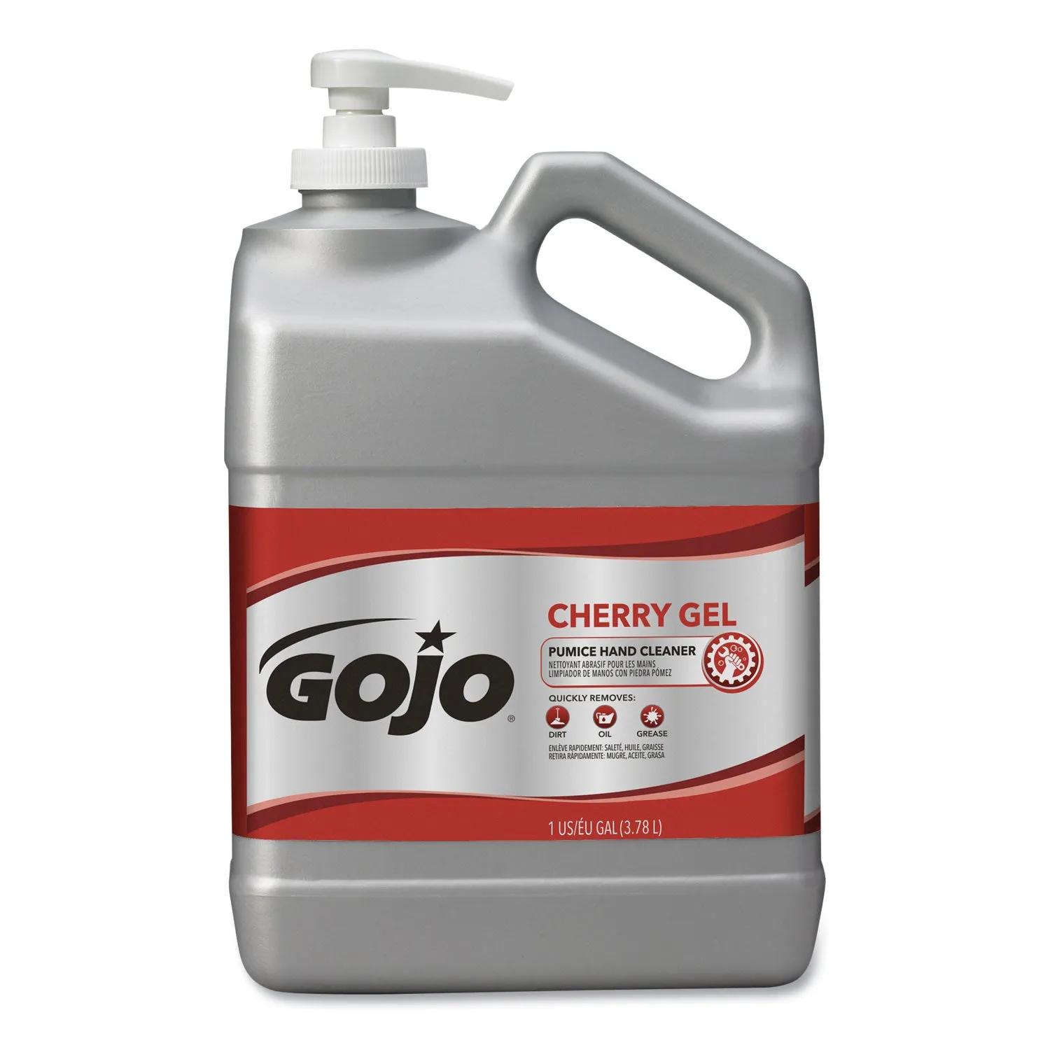 GOJO Cherry Gel Pumice Hand Cleaner, Cherry, 1Gal - GOJ235802EA