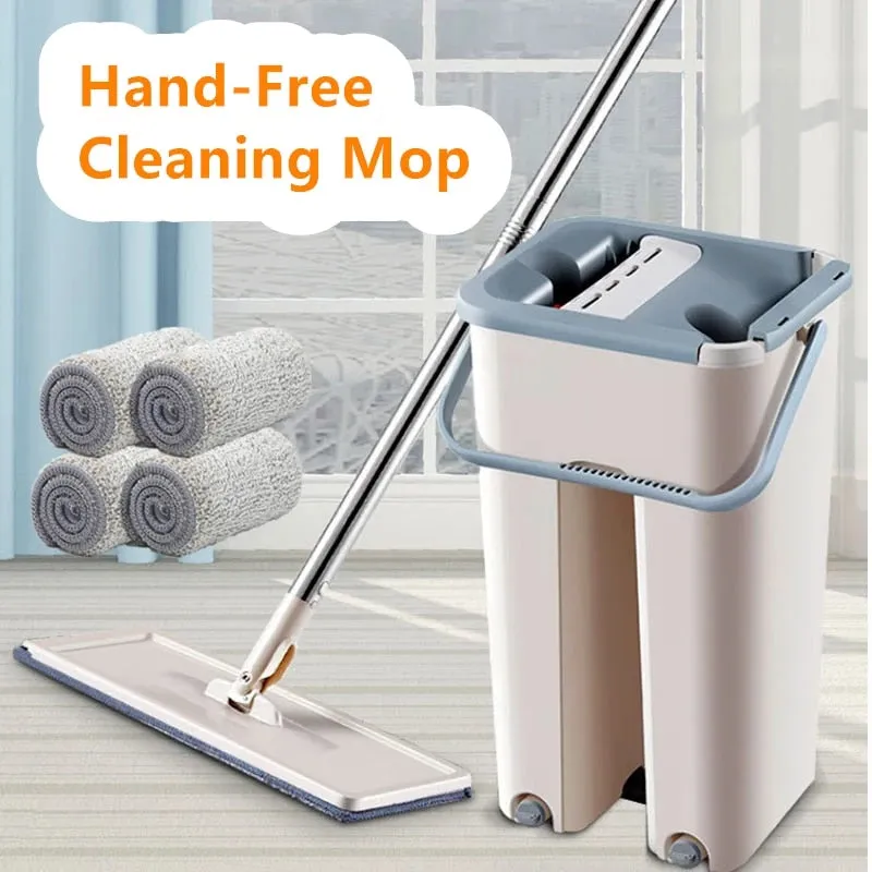 Hand Free Flat Mop