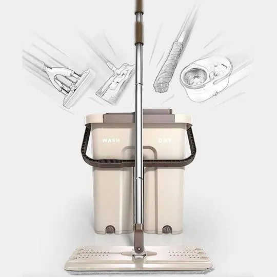 Hand Free Flat Mop