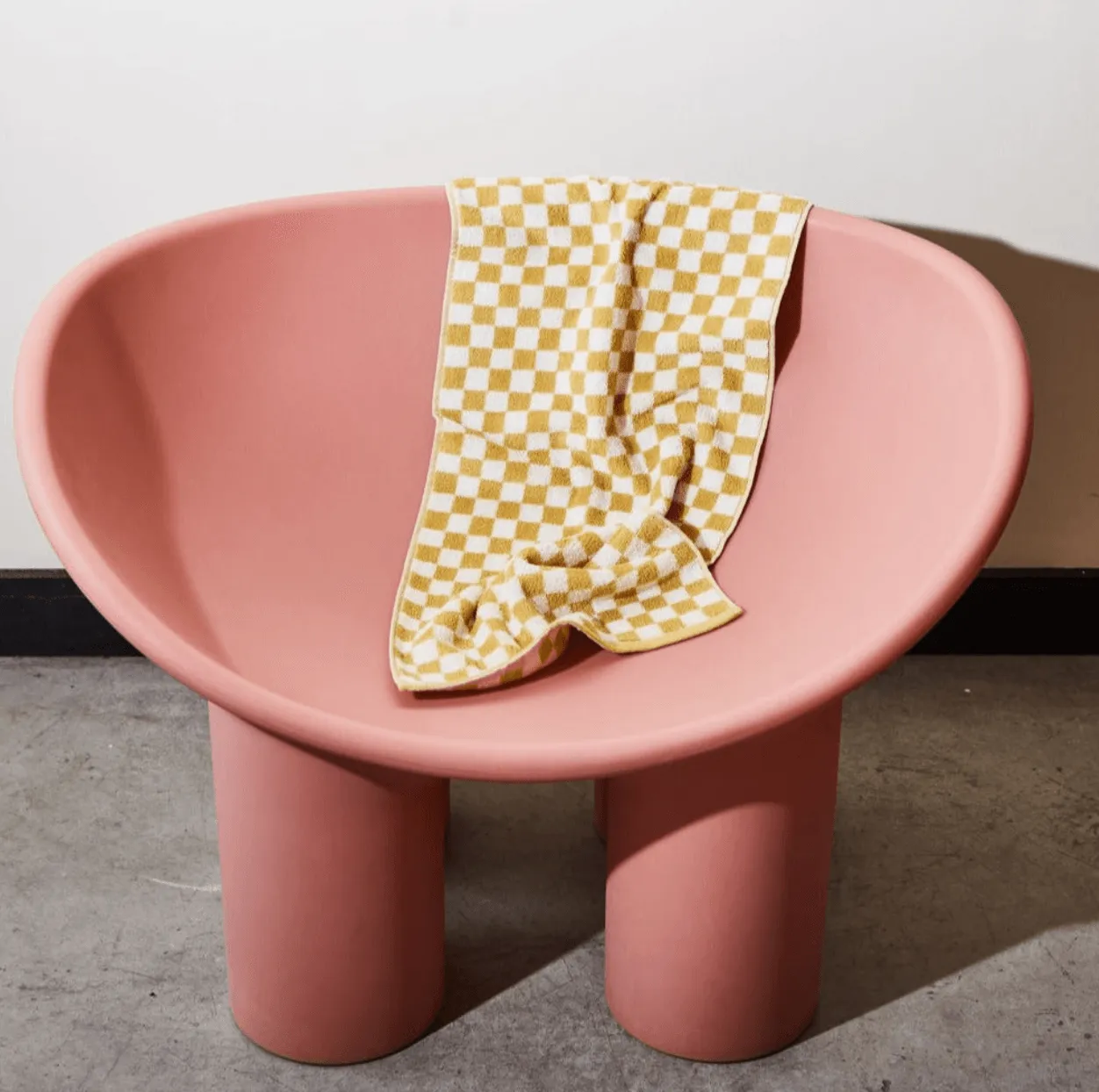 Hand Towel | Honey Check
