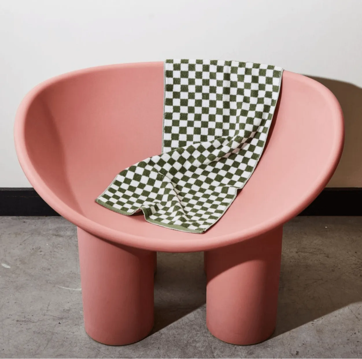 Hand Towel | Olive Check