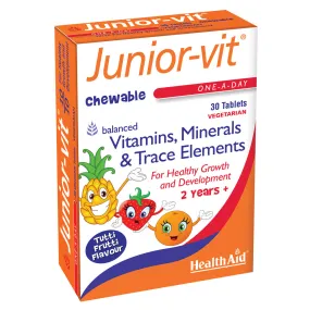Junior-vit® - Chewable (Tutti-fruity Flavour) Tablets