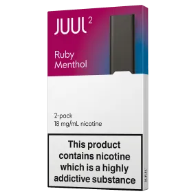 JUUL2 Ruby Menthol (Pack of 2)