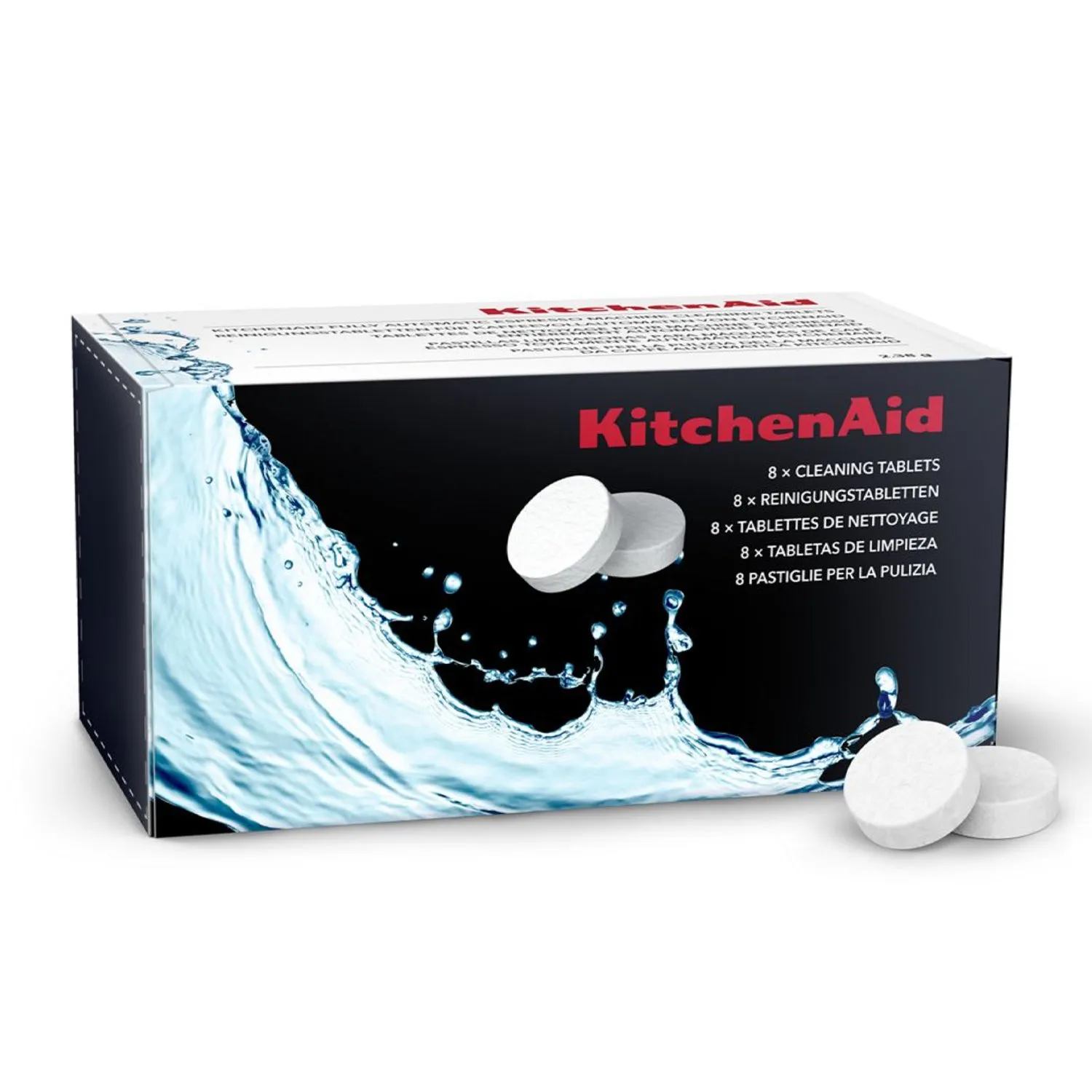 KitchenAid Cleaning Tablets for KitchenAid Espresso Machines KF6/7/8, Pack of 8