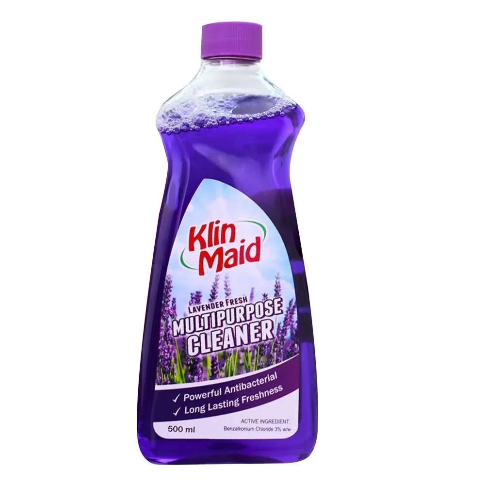 Klin Maid Disinfectant Multipurpose Cleaner 500ml Lavender Fresh